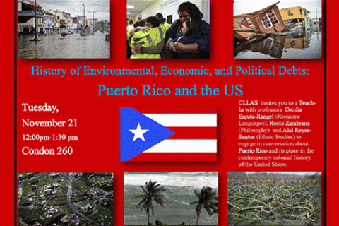Teach-In: “History of Environmental, Economic, and Political Debts: Puerto Rico and the US”