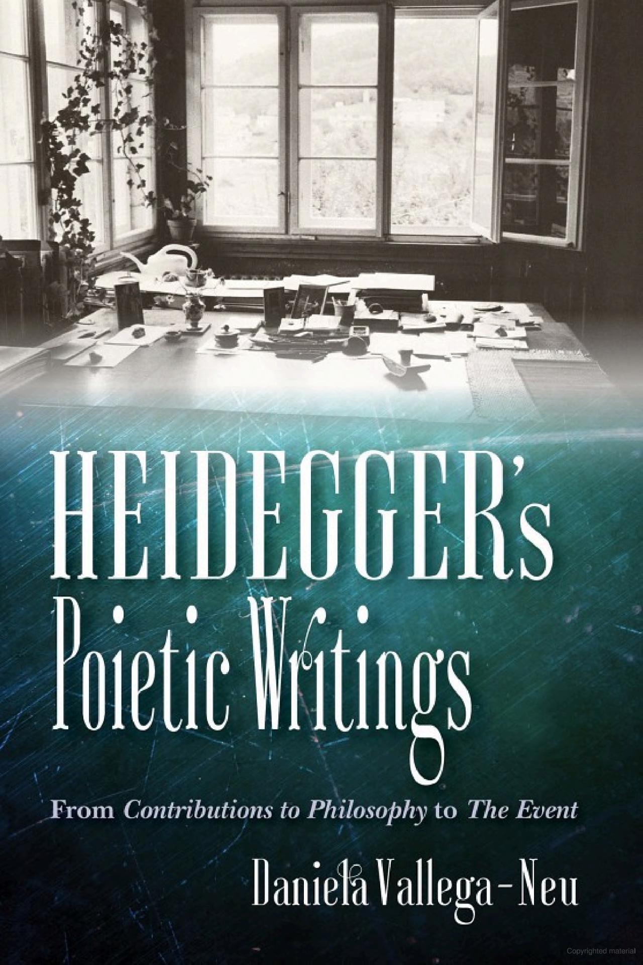 Cover of "Heidegger's Poietic Writings"