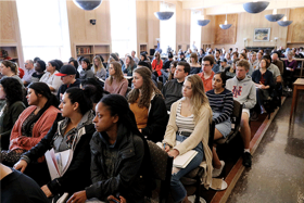 audience at speaker event