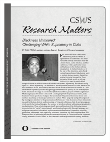 2009 Spring, Research Matters