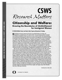 First page of 2006 Fall Research Matters