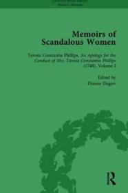Memoirs of Scandalous Women Book Cover