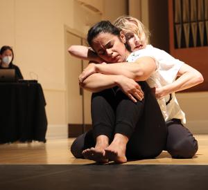 Pirctured, from left, are Akiko Hatakeyama, Barbara Lima, and Shannon Mockli.