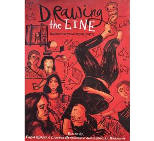 The cover of "Drawing the Line: Indian Women Fight Back"