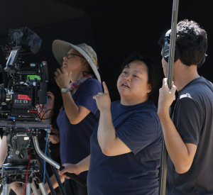 Film crew in action / photo by Fallon Christian.