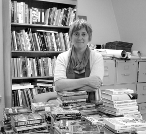 Science fiction is one of Carol Stabile’s areas of research. She will be teaching a course on feminist science fiction during AY 2013-14 / photo by Alice Evans.
