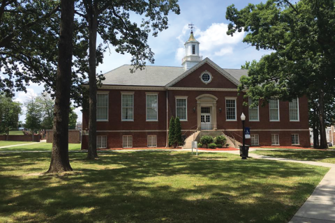 Bennett College Library / photo by Lacey Guest, 2017.