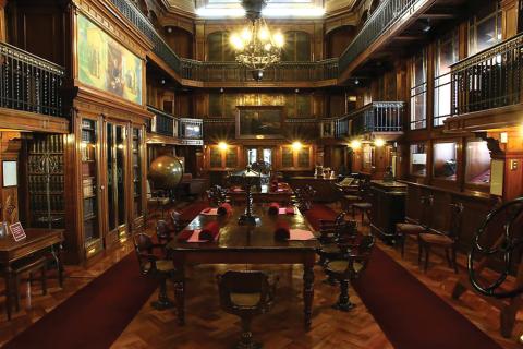Chilean National Library in Santiago, Chile