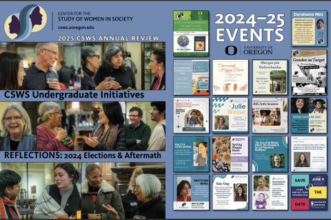 Front and back covers of the 2025 Annual Review.