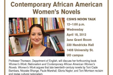 Courtney Thorsson Noon Talk Poster