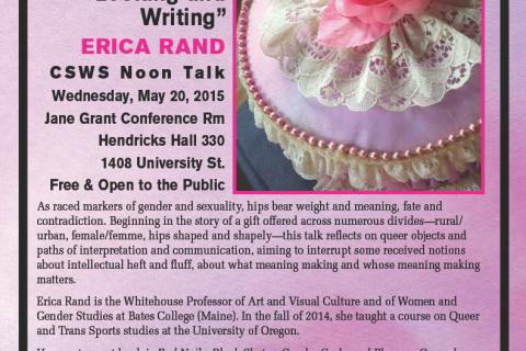 Erica Rand Noon Talk Poster.