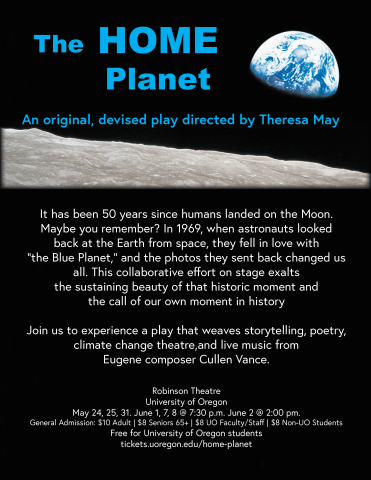 “The Home Planet," a play directed by Theresa May