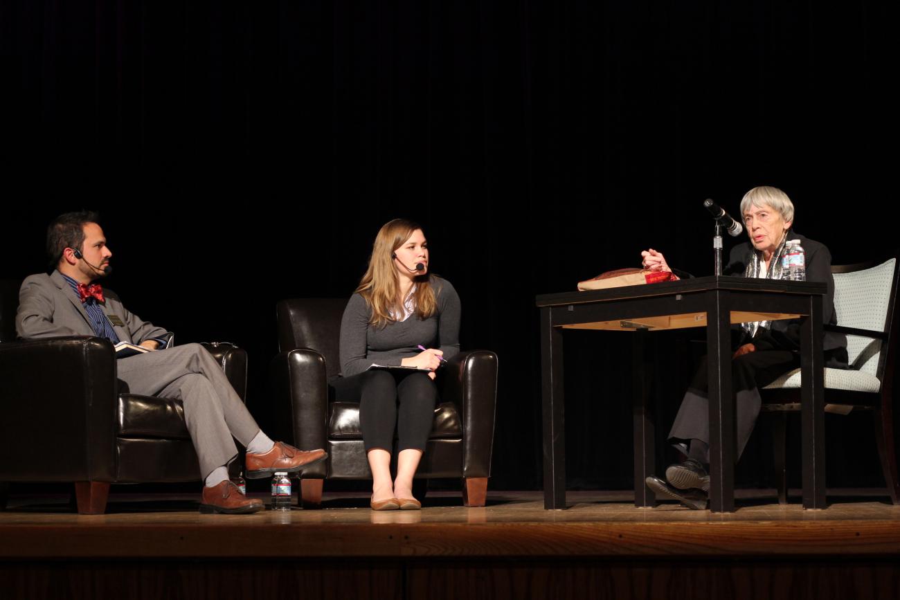 “A Conversation with Ursula K. Le Guin” / photos by Jack Liu