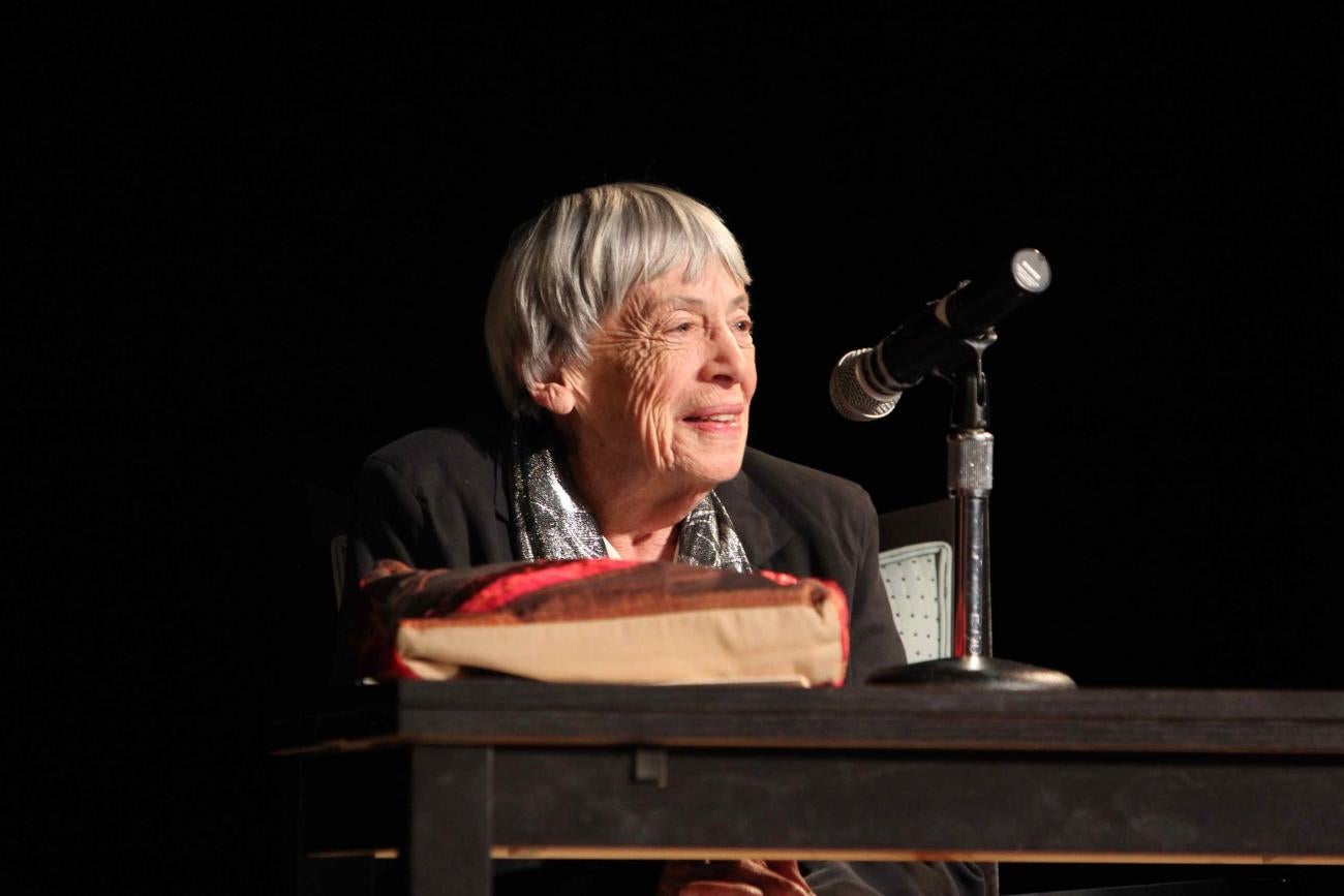 “A Conversation with Ursula K. Le Guin” / photos by Jack Liu