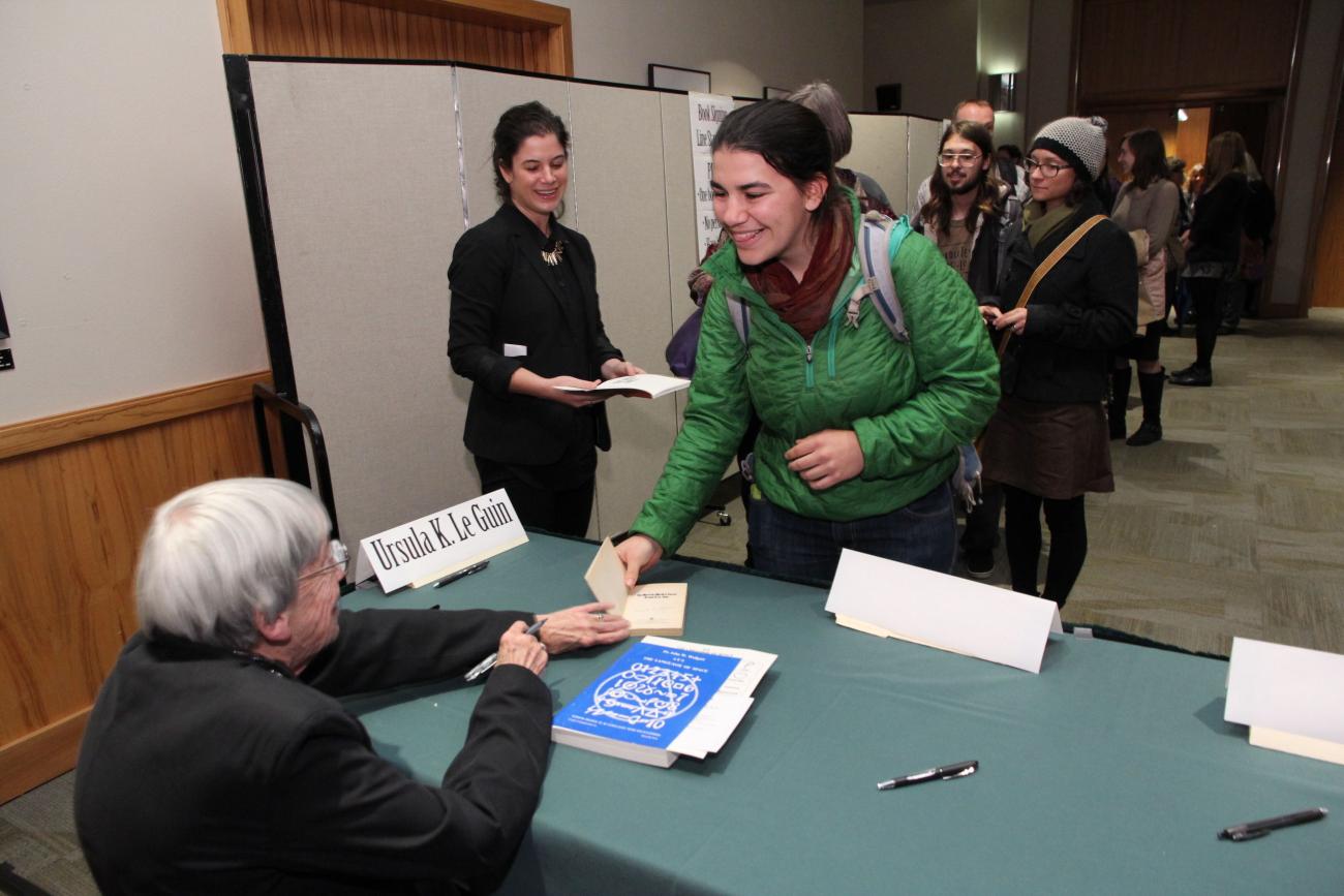 Ursula K. Le Guin Book Signing