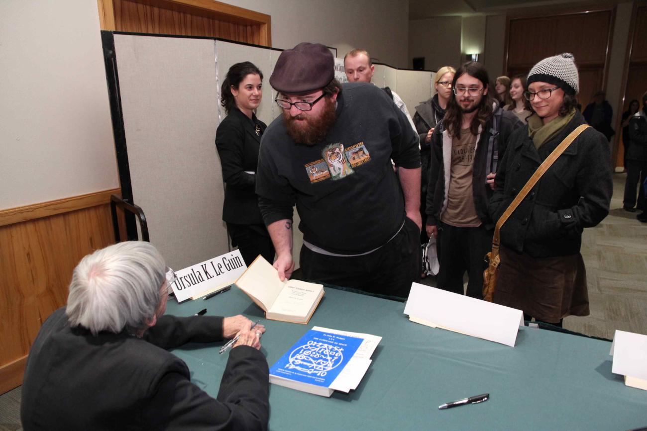 Ursula K. Le Guin Book Signing