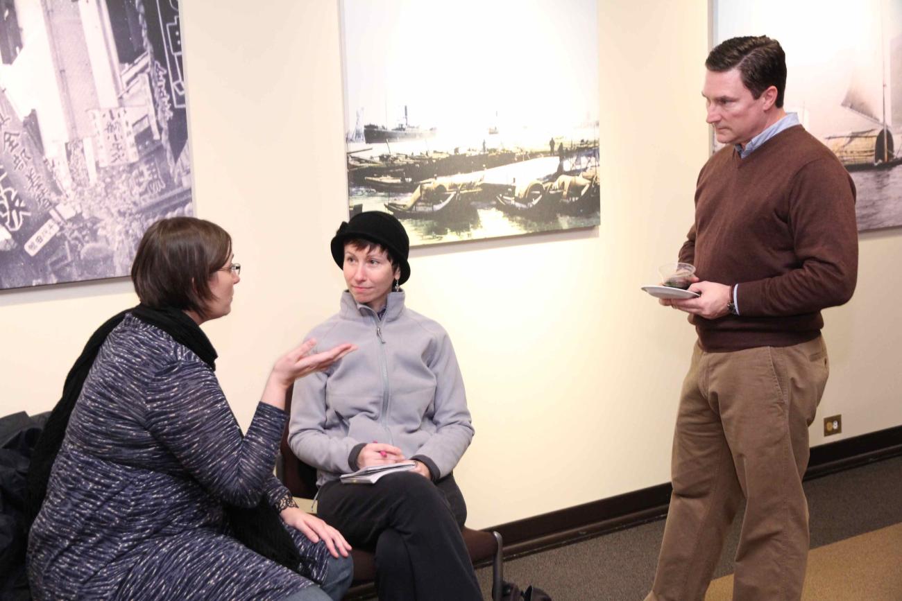11/ 8 -9: Miscellaneous images by Jack Liu of audience response, vendor rooms, reception.