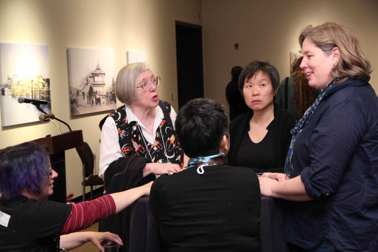 11/ 8 -9: Miscellaneous images by Jack Liu of audience response, vendor rooms, reception.
