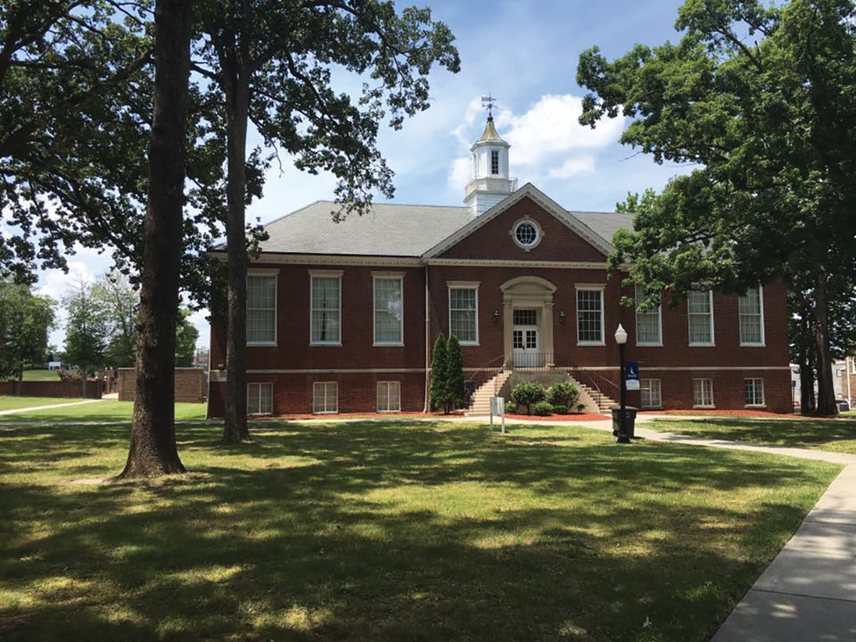 Bennett College Library / photo by Lacey Guest, 2017.