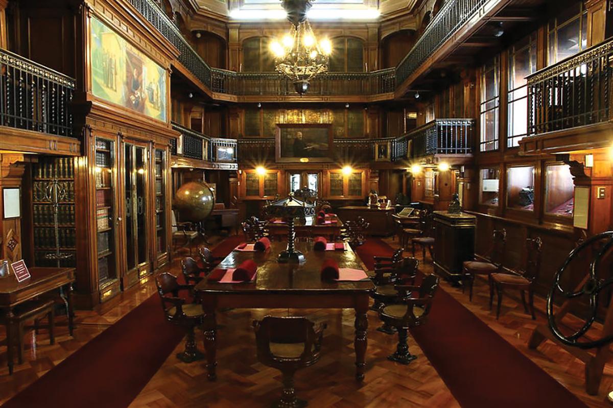 Chilean National Library in Santiago, Chile