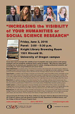 Increasing the Visibility of Your Humanities or Social Science Research