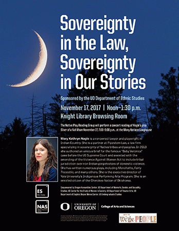 Mary Kathryn Nagle, “Sovereignty in the Law, Sovereignty in Our Stories”