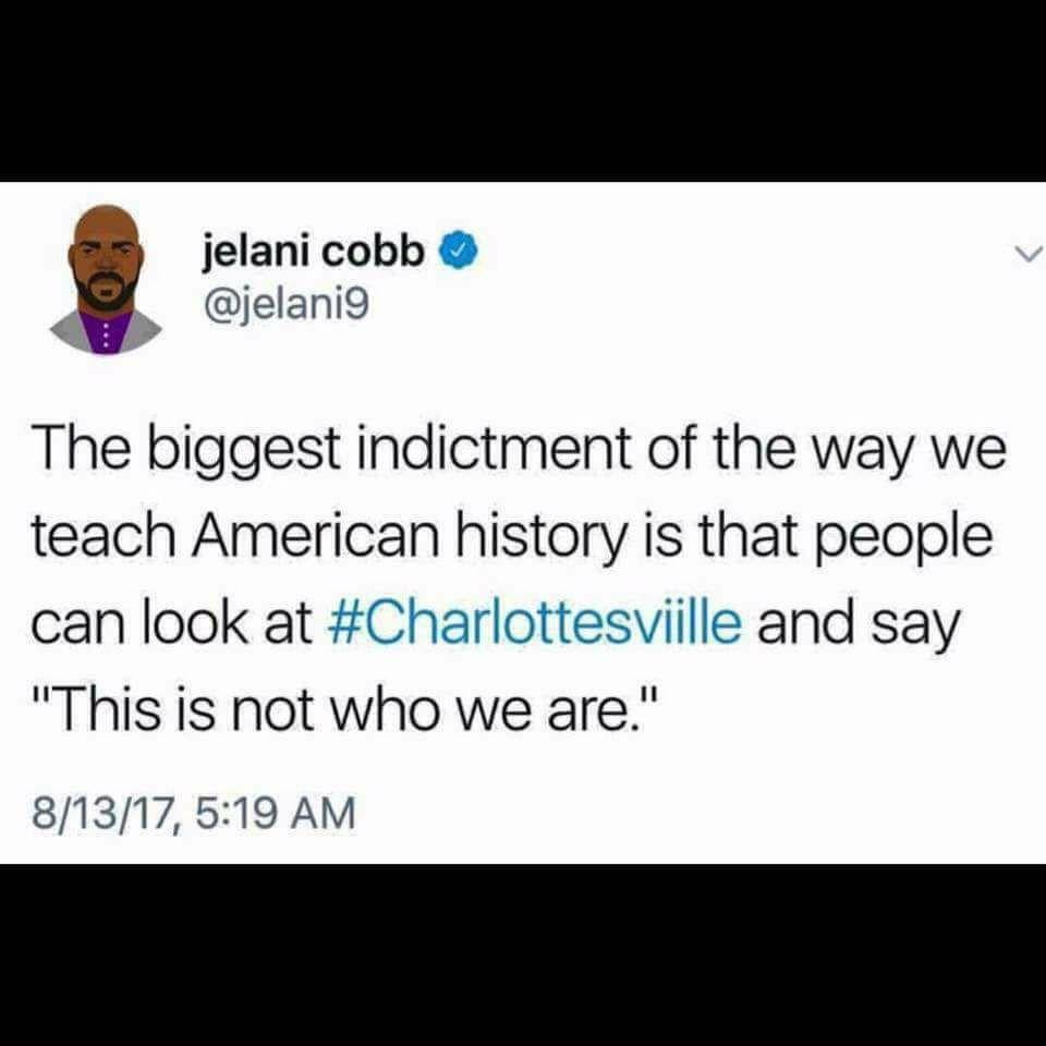 Reflecting on Charlottesville