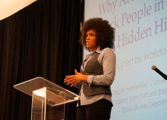 Video link for “Why Aren’t There More Black People in Oregon?: A Hidden History” with Walidah Imarisha