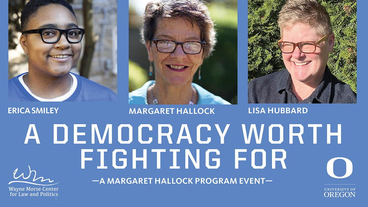 Mar. 13 WMC event: A Democracy Worth Fighting For