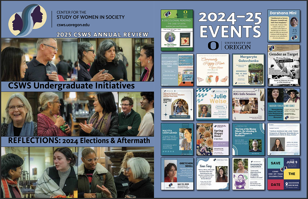 Front and back covers of the 2025 Annual Review.