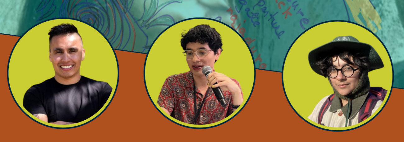 Pictured are event speakers Alejandro Marin, Salome Herrera, and Moe Gamez.