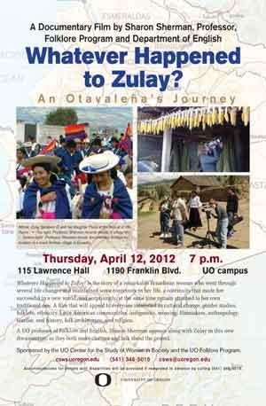 "Whatever Happened to Zulay?" showing poster