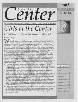 Cover of 1998 Winter "From the Center and Margins"
