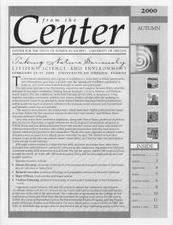 Cover of 2000 Fall "From the Center and Margins"