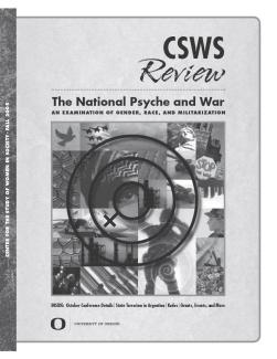 Cover of the 2005 Fall CSWS Review