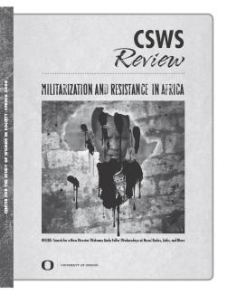 Cover of 2006 Spring CSWS Review