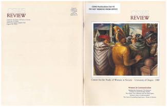 A scan of an original copy of the 1989 CSWS Annual Review