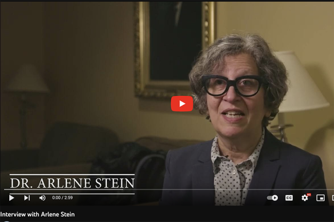 Arlene Stein, author of The Stranger Nextdoor